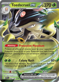 Toedscruel ex 5 — Paldean Fates