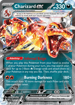 Charizard ex 54 — Paldean Fates