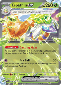 Espathra ex 6 — Paldean Fates