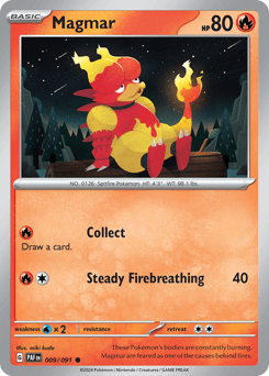 Magmar 9 — Paldean Fates