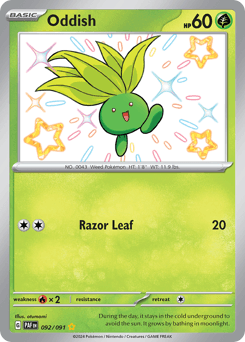 Oddish 92 — Paldean Fates