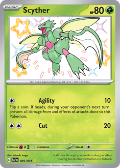 Scyther 95 — Paldean Fates