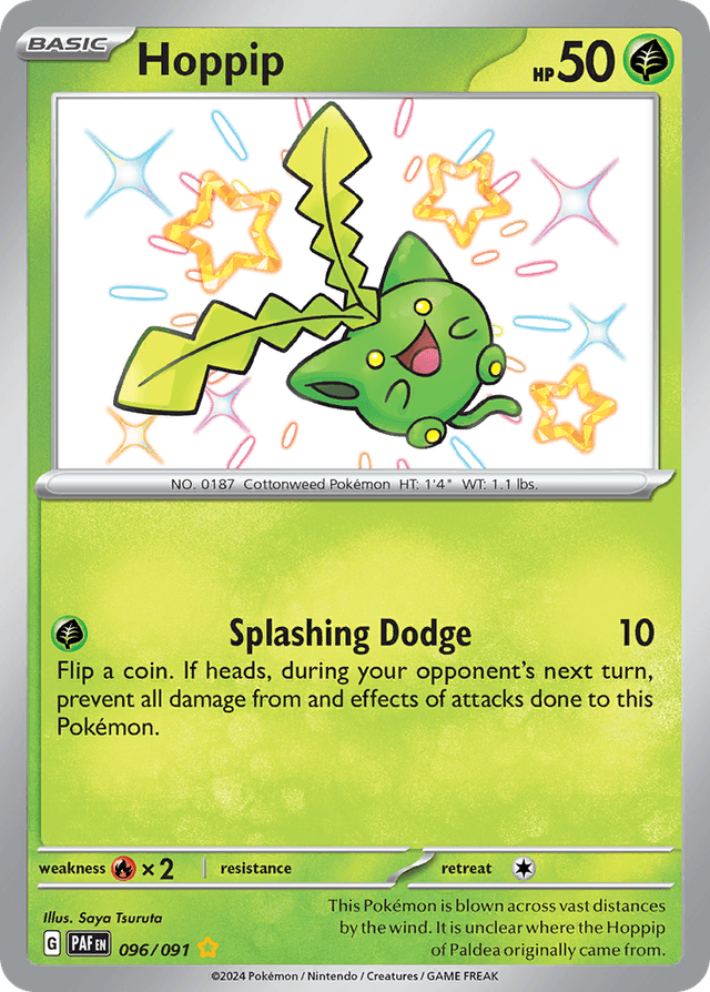 Carta Hoppip 96/91 do set Paldean Fates — Pokémon TCG | Bynx