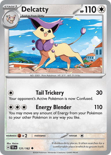 Carta Delcatty 131/162 do set Temporal Forces — Pokémon TCG | Bynx