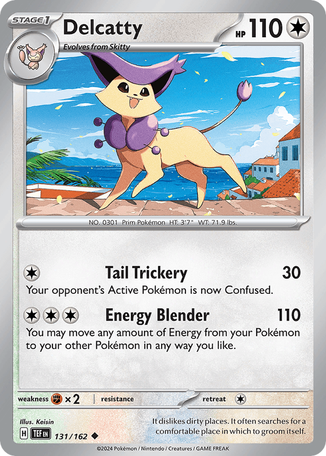 Carta Delcatty 131/162 do set Temporal Forces — Pokémon TCG | Bynx