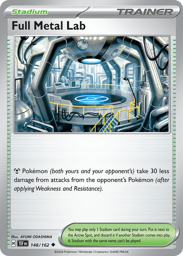Carta Full Metal Lab 148/162 do set Temporal Forces — Pokémon TCG | Bynx