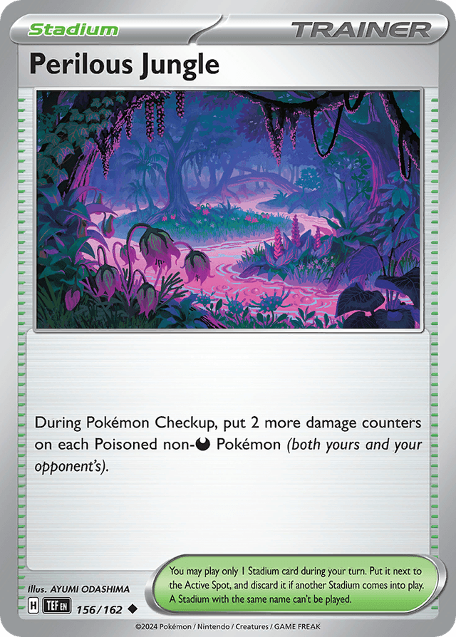 Carta Perilous Jungle 156/162 do set Temporal Forces — Pokémon TCG | Bynx