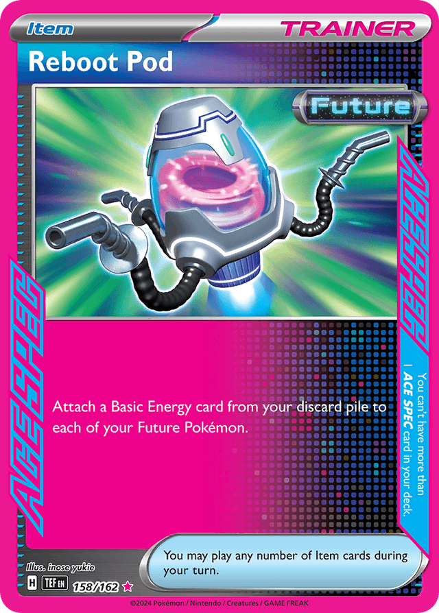 Carta Reboot Pod 158/162 do set Temporal Forces — Pokémon TCG | Bynx