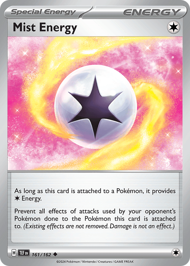 Carta Mist Energy 161/162 do set Temporal Forces — Pokémon TCG | Bynx