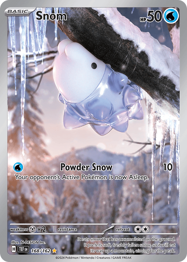 Carta Snom 168/162 do set Temporal Forces — Pokémon TCG | Bynx