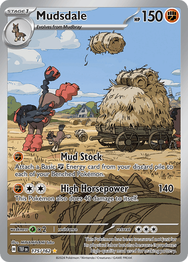 Carta Mudsdale 175/162 do set Temporal Forces — Pokémon TCG | Bynx