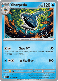 Sharpedo 43 — Temporal Forces