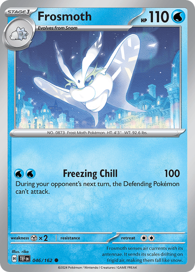 Carta Frosmoth 46/162 do set Temporal Forces — Pokémon TCG | Bynx