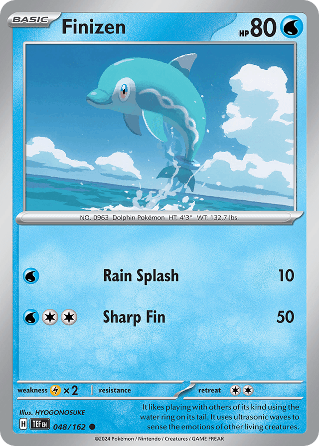 Carta Finizen 48/162 do set Temporal Forces — Pokémon TCG | Bynx