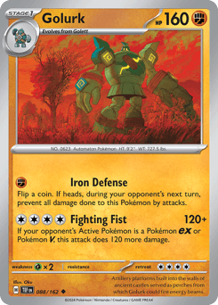 Golurk 88 — Temporal Forces