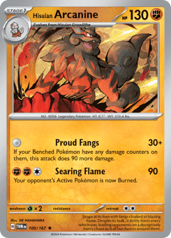 Hisuian Arcanine 100 — Twilight Masquerade