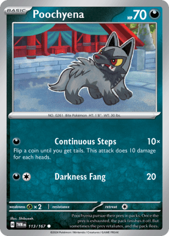 Poochyena 113 — Twilight Masquerade