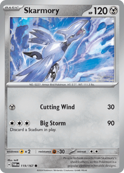 Skarmory 119 — Twilight Masquerade