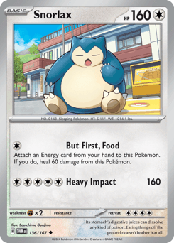 Snorlax 136 — Twilight Masquerade