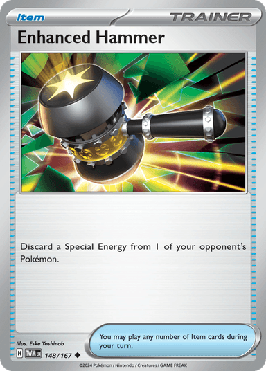 Carta Enhanced Hammer 148/167 do set Twilight Masquerade — Pokémon TCG | Bynx