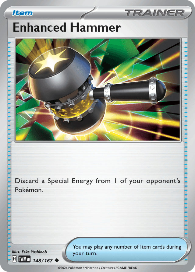 Carta Enhanced Hammer 148/167 do set Twilight Masquerade — Pokémon TCG | Bynx