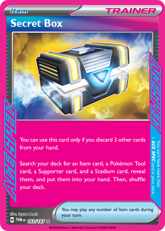Carta Secret Box 163/167 do set Twilight Masquerade — Pokémon TCG | Bynx