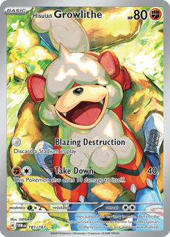 Hisuian Growlithe 181 — Twilight Masquerade