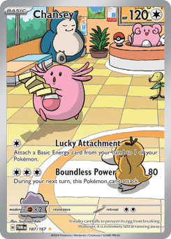 Chansey 187/167 — Mascarada do Crepúsculo