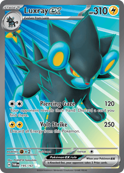 Luxray ex 195/167 — Mascarada do Crepúsculo