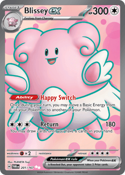 Blissey ex 201 — Twilight Masquerade