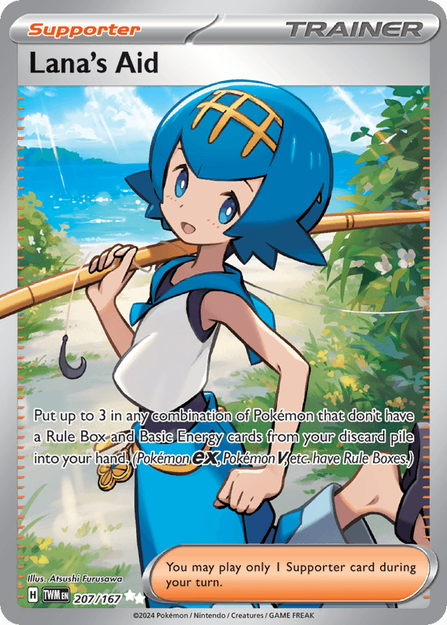Carta Lana's Aid 207/167 do set Twilight Masquerade — Pokémon TCG | Bynx