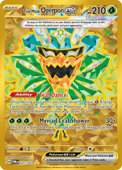 Teal Mask Ogerpon ex 221 — Twilight Masquerade