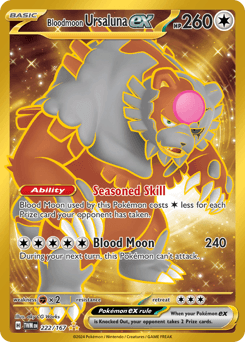 Bloodmoon Ursaluna ex 222 — Twilight Masquerade