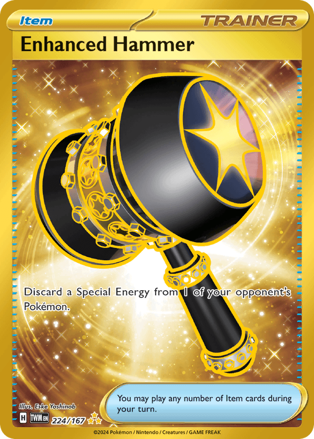 Carta Enhanced Hammer 224/167 do set Twilight Masquerade — Pokémon TCG | Bynx