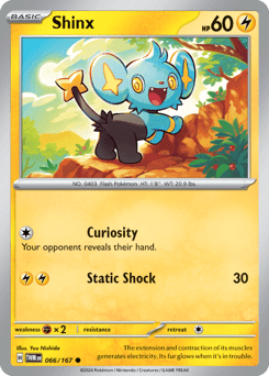 Shinx 66/167 — Mascarada do Crepúsculo
