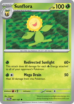 Sunflora 7/167 — Mascarada do Crepúsculo