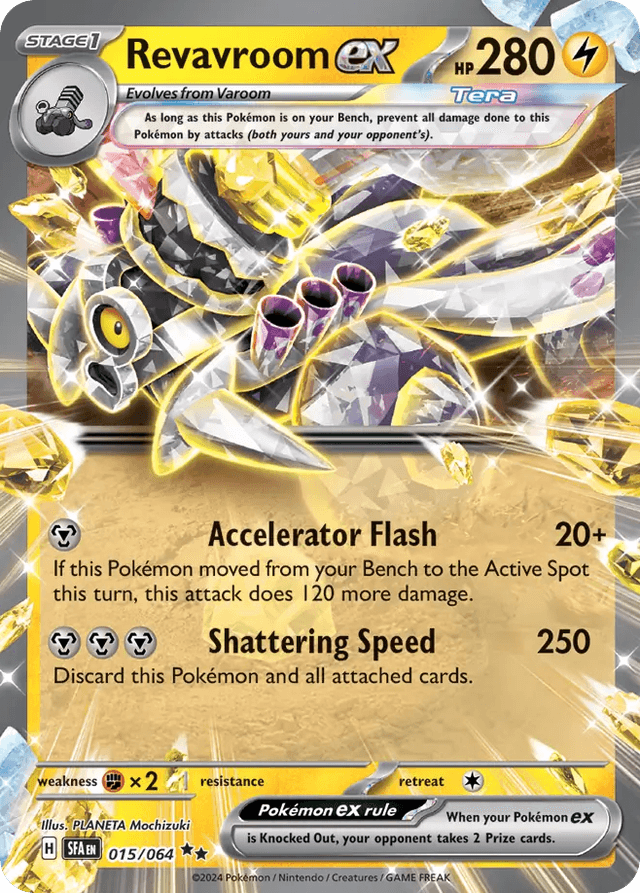 Carta Revavroom ex 15/64 do set Shrouded Fable — Pokémon TCG | Bynx