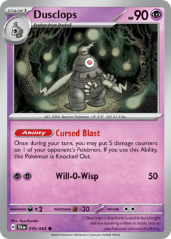 Dusclops 19 — Shrouded Fable