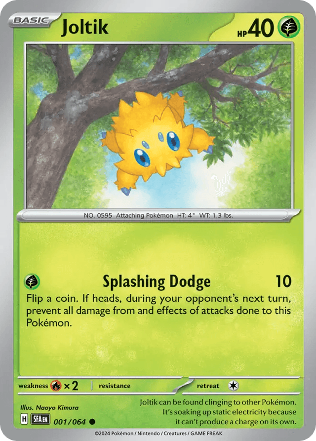 Carta Joltik 1/64 do set Shrouded Fable — Pokémon TCG | Bynx