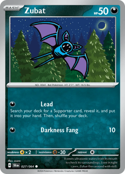 Zubat 27 — Shrouded Fable