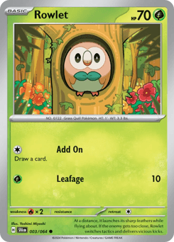 Rowlet 3 — Shrouded Fable