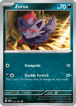 Zorua 31 — Shrouded Fable