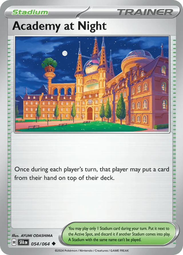 Carta Academy at Night 54/64 do set Shrouded Fable — Pokémon TCG | Bynx