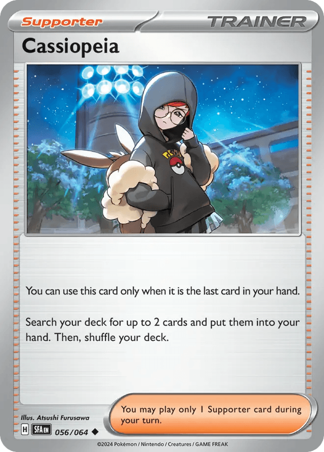 Carta Cassiopeia 56/64 do set Shrouded Fable — Pokémon TCG | Bynx