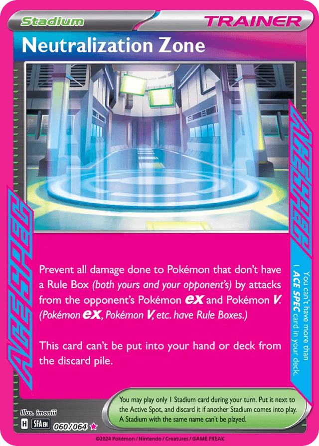 Carta Neutralization Zone 60/64 do set Shrouded Fable — Pokémon TCG | Bynx