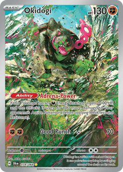 Carta Okidogi 74 do set Shrouded Fable — Pokémon TCG | Bynx