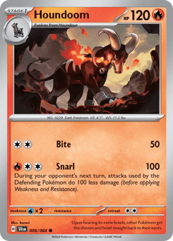 Houndoom 8 — Shrouded Fable