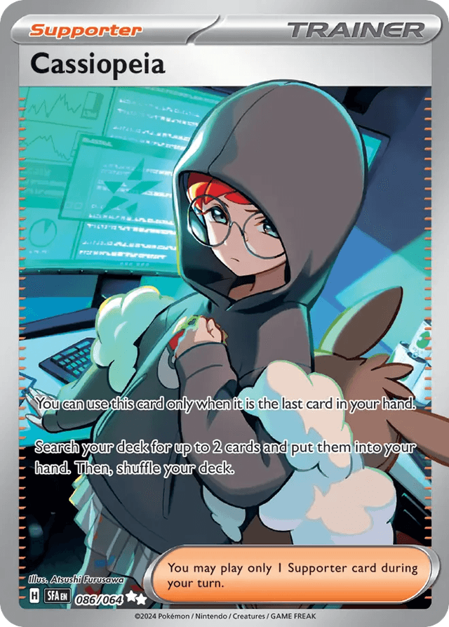 Carta Cassiopeia 86/64 do set Shrouded Fable — Pokémon TCG | Bynx