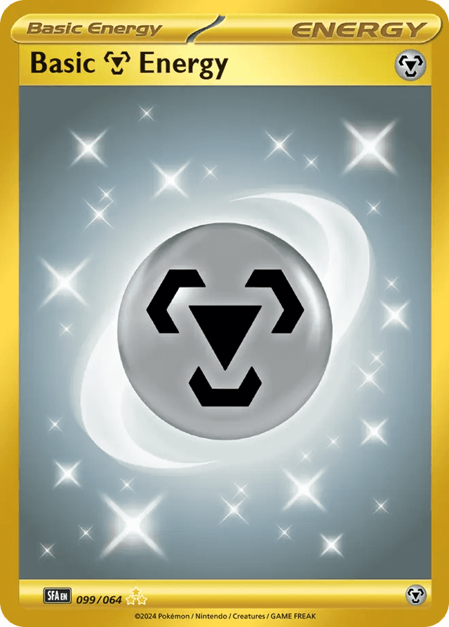 Carta Basic Metal Energy 99/64 do set Shrouded Fable — Pokémon TCG | Bynx