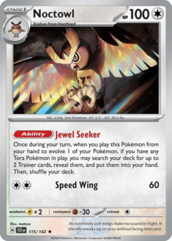 Noctowl 115/142 — Coroa Estelar